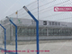 2.7m high Wire Mesh Fence | 3D curves | 5.0mm Wire Thickness | Dark Green | Hesly Fence Factory supplier