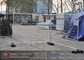 2.0X2.5m Temporary Mesh Fencing Panels With Orange Color Plastic Blocks supplier