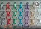 Colorful Decorative Aluminum Chain Link Curtain 90X210cm supplier