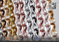 Decorative Aluminum Fly Screen Chain Curtain with accorted color supplier