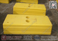 Yellow Color Temporary Fence Feet Injection Molding | China Temp Fence Feet Supplier supplier