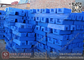 Blue Color Injection Molding Plastic Temporary Fencing Feet Shell | China Temp Fencing Block Factory supplier