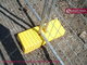 Orange Color Injection Mould Plastic Temporary Fencing Feet | China Temp Fence Feet Supplier supplier