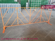 Decorative Temporary Fence System | Pedestrian Barrier | 19mm frame tube | Powder Coated White | HeslyFence-China supplier