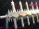 Rotary Razor Spikes For Perimeter Security Fencing | Anti Climb Wall Spikes | HeslyFence Brand | High Quality | China supplier