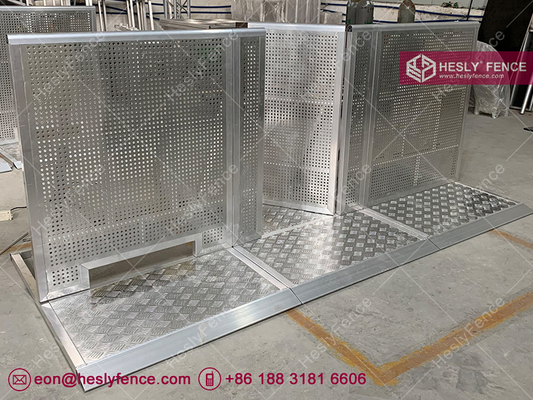 1.2m High Aluminium Stage Barrier | Al Concert Barrier | Mojo Stage Barrier supplier