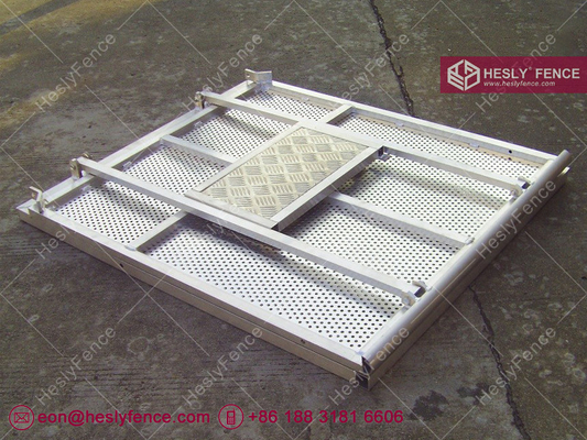 1.2m High Aluminium Stage Barrier | Al Concert Barrier | Mojo Stage Barrier supplier