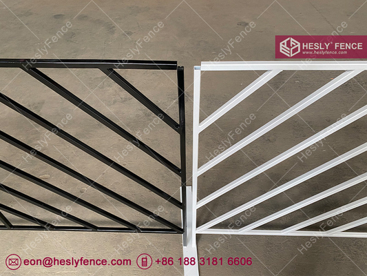Traffic white triathlon portable event sport barricade fence for sale, 1.1m high, 2.2m width, Red Crowd Barrier supplier