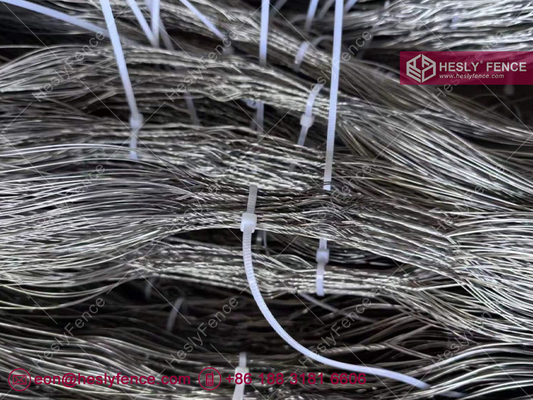 MZP Putanka Wire, 10X10m, 0.5/0.5/0.8/0.8mm wire diameter, High Tensile Steel Wire Net, Factory sales, China HeslyFence supplier