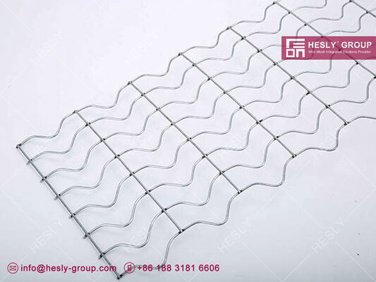 Offshore Pipeline Counterweight Welded Wire Mesh Hole Size 25.4mmx67mm Spot Welded Pipeline Steel Mesh supplier