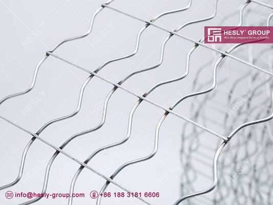 Offshore Pipeline Counterweight Welded Wire Mesh Hole Size 25.4mmx67mm Spot Welded Pipeline Steel Mesh supplier