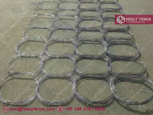 MZP Inconspicuous Obstacle, Antitank Wire Net, 10X10m, 0.5mm wire, HESLY Factory sales China supplier