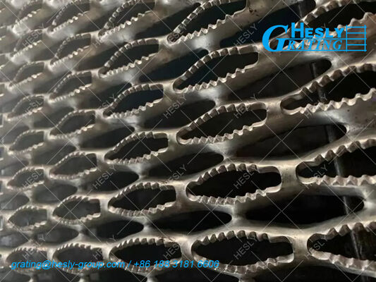 Perforated Metal Safety Grating China supplier, 1'×4’height 2", Carbon Steel supplier