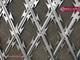 2.1mX6.0m, 75X150mm Rhombus Razor Mesh Sheet Fence | China Welded Razor Mesh Supplier supplier