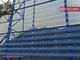 7.5M High X 4.5m Width Steel Wind Breaker Fencing Wall (China Wind Fence Supplier) supplier