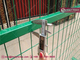 6ft X9.5'  Green Color Movable Temporary Mesh Fence | China Movable Temporary Fence Factory supplier