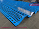10m high Wind Break Fence System | 1.0mm triple-peak | 900mmX3000mm | Blue Color | HeslyFence China supplier