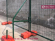Dark Green Temporary Fence | RAL 6005 Powder Coated | 2.1X2.4m | O.D32mm Frame | Anti-climb Mesh supplier