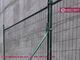 Dark Green Temporary Fence | RAL 6005 Powder Coated | 2.1X2.4m | O.D32mm Frame | Anti-climb Mesh supplier