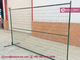 Dark Green Color Temporary Construction Fence Panels | 8&quot; x 10&quot; Portable Temporary Fencing Panels supplier