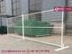 6'X9' Temporary Fence system | Powder Coated White Color | 1&quot; frame | 50X150mm wire mesh | HeslyFence, China supplier