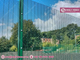 358 security mesh fencing | 8gauge wire | 1/2&quot;X3&quot; aperture | Green Powder Coated - Hesly Fence - China supplier