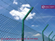 Colored Chain Link Mesh Fence | 60X60mm diamond hole | PVC coated chain wire | Hesly China Fence Factory sales supplier
