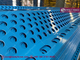 5m high Wind Barrier Fence for Wind &amp; Dust Control, Blue Color, China Factory, Steel Perforated Metal Panels supplier