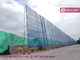 8m high Wind and Dust Suppression Fence system | Perforated Corrugated Windbreak Panels | supplier