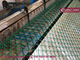 Green Vinyl Coated Chainwire Fabric | 60X60mm diamond hole | Knuckle edge | HeslyFence-CHINA FACTORY supplier