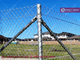 Galvanised Chain Link Wire Fence | 60X60mm diamond hole | 3m high | Hesly Fence - China supplier